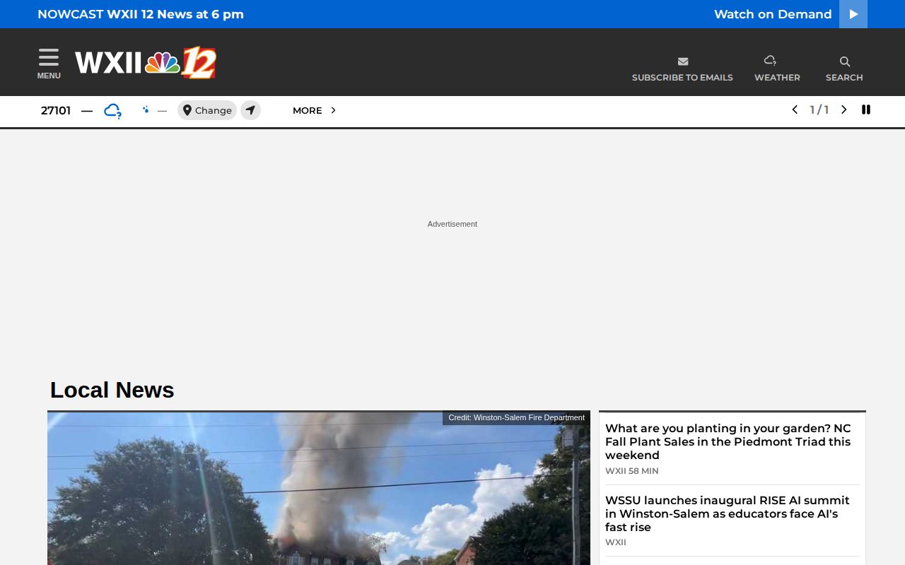 Guilford County arrest news source on WXII local news
